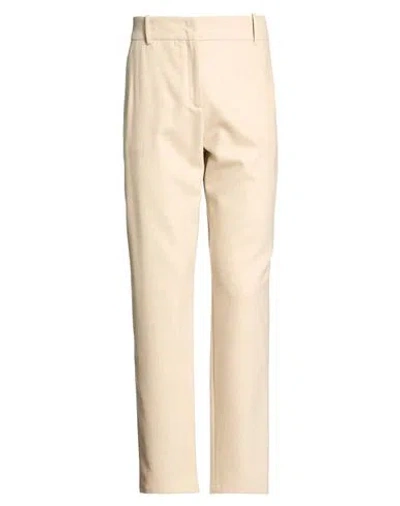 Eleventy Man Pants Beige Size 30 Wool, Cashmere, Elastane In Sand