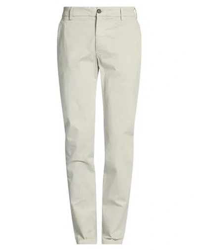 Eleventy Man Pants Beige Size 31 Cotton, Elastane In Gray