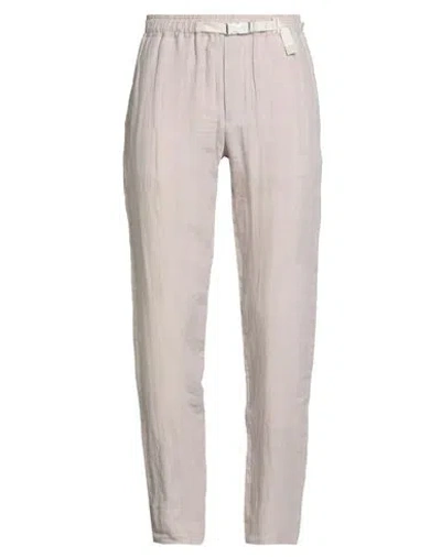 Eleventy Man Pants Beige Size 32 Linen In Neutral