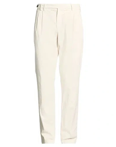 Eleventy Man Pants Beige Size 33 Cotton, Elastane In Multi