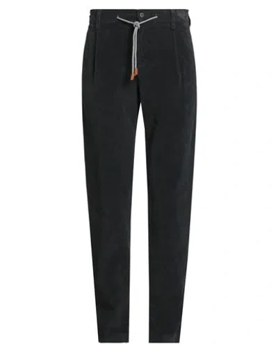Eleventy Man Pants Black Size 30 Cotton, Elastane