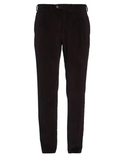 Eleventy Man Pants Burgundy Size 40 Cotton, Cashmere, Polyester In Red