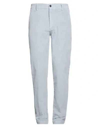 Eleventy Man Pants Light Blue Size 34 Cotton, Elastane