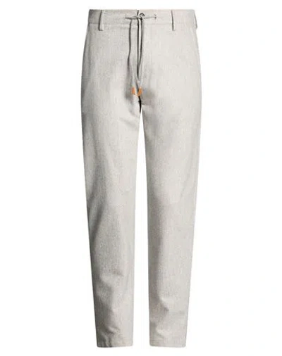 Eleventy Man Pants Light Grey Size 30 Wool, Cashmere, Elastane In Gray