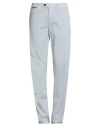 Eleventy Man Pants Light Grey Size 32 Cotton, Elastane In Gray