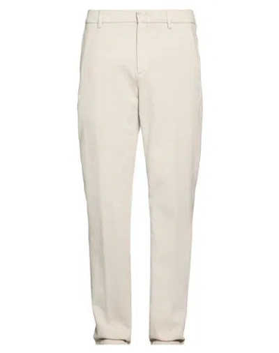 Eleventy Man Pants Light Grey Size 34 Cotton, Elastane In Gray