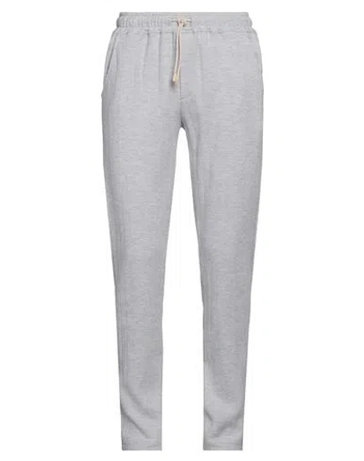 Eleventy Man Pants Light Grey Size Xl Cotton