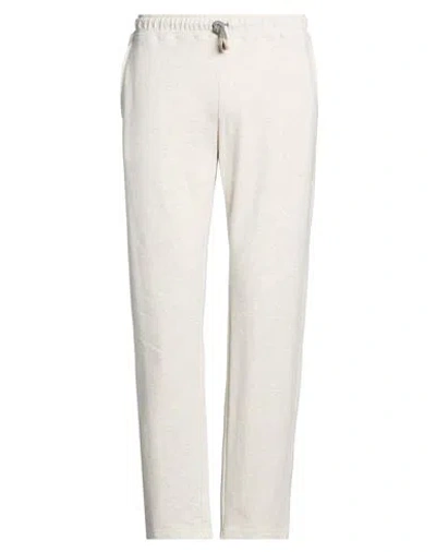 Eleventy Straight-leg Cotton-blend Corduroy Drawstring Trousers In White