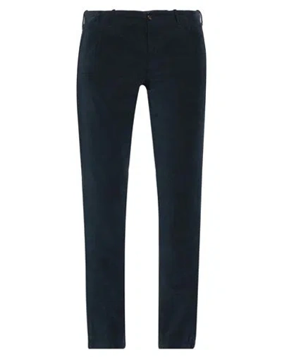 Eleventy Man Pants Midnight Blue Size 30 Cotton, Modal, Lyocell, Elastane