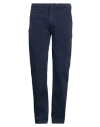 Eleventy Man Pants Navy Size 34 Cotton, Lyocell, Elastane In Blue