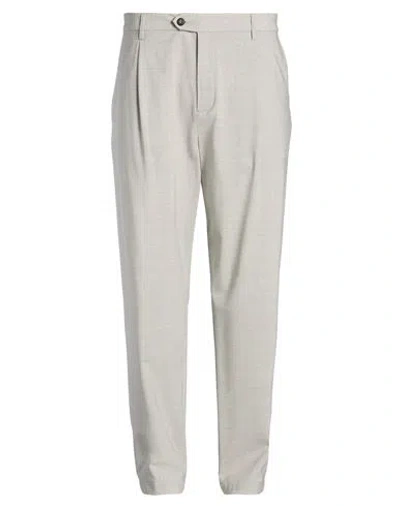 Eleventy Man Pants Sand Size 31 Wool, Elastane In Neutral