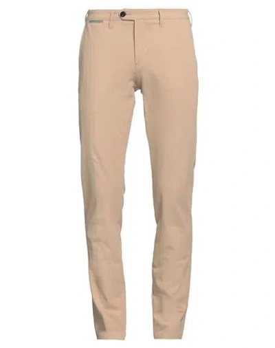 Eleventy Man Pants Beige Size 29 Cotton, Elastane