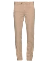 Eleventy Man Pants Sand Size 32 Cotton, Elastane In Beige