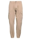 Eleventy Man Pants Sand Size 34 Cotton, Elastane In Beige