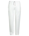 Eleventy Man Pants White Size Xxl Viscose, Polyamide, Elastane