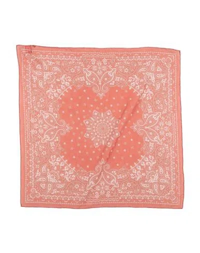 Eleventy Man Scarf Rust Size - Cotton In Red