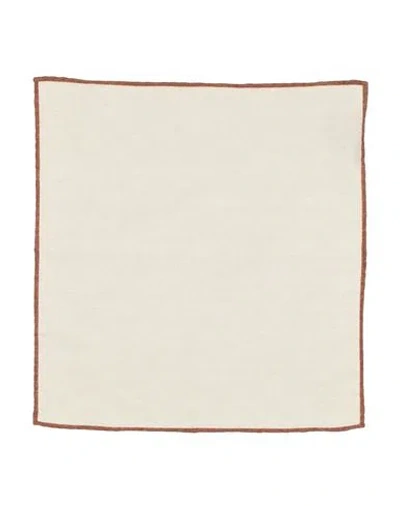 Eleventy Man Scarf Sand Size - Wool, Cotton In Neutral
