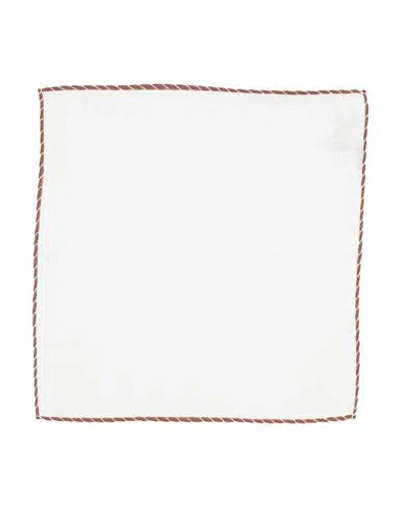 Eleventy Man Scarf White Size - Linen