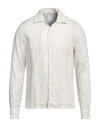 Eleventy Man Shirt Beige Size 15 Linen