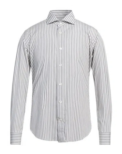Eleventy Man Shirt Grey Size 15 ¾ Cotton