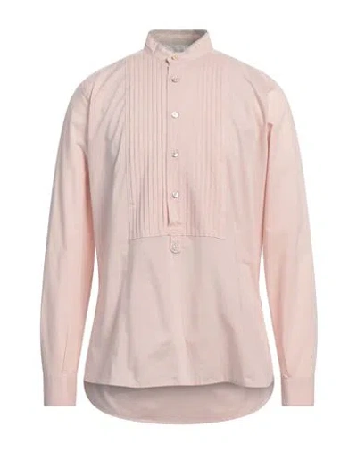 Eleventy Man Shirt Light Pink Size 15 ¾ Cotton