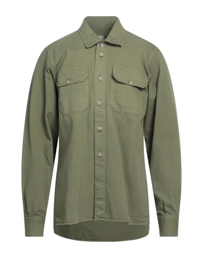 Eleventy Shirts In Green