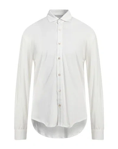 Eleventy Man Shirt Off White Size Xxl Cotton