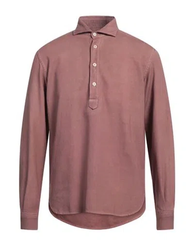 Eleventy Man Shirt Pastel Pink Size 15 ¾ Cotton