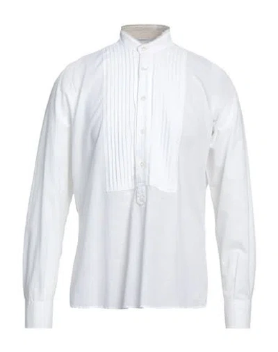 Eleventy Man Shirt White Size 15 ¾ Cotton