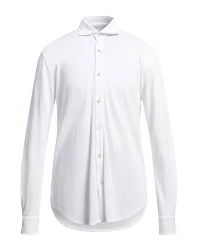 Eleventy Man Shirt White Size 3xl Cotton