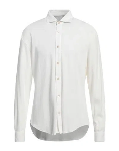 Eleventy Man Shirt White Size Xxl Cotton