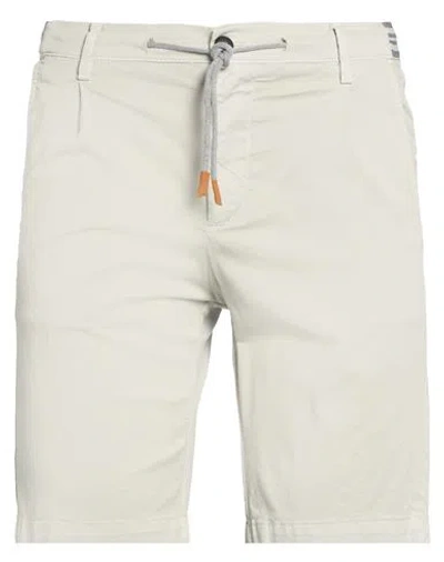 Eleventy Man Shorts & Bermuda Shorts Grey Size 30 Cotton, Elastane In Gray