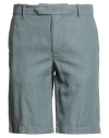 Eleventy Man Shorts & Bermuda Shorts Grey Size 31 Cotton In Gray