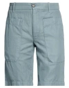 Eleventy Man Shorts & Bermuda Shorts Grey Size 31 Cotton In Gray
