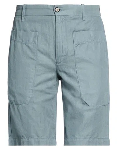 Eleventy Man Shorts & Bermuda Shorts Grey Size 31 Cotton In Gray