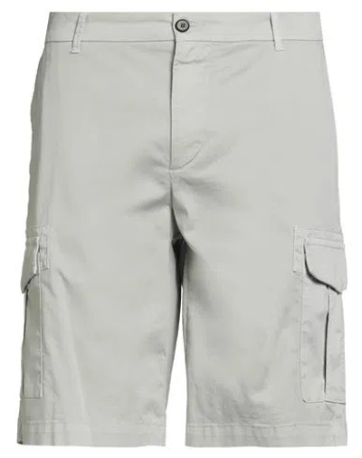 Eleventy Man Shorts & Bermuda Shorts Light Grey Size 34 Cotton, Elastane In Gray