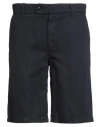 Eleventy Man Shorts & Bermuda Shorts Navy Size 29 Cotton In Blue