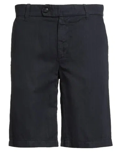 Eleventy Man Shorts & Bermuda Shorts Navy Size 29 Cotton In Blue