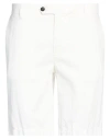 Eleventy Man Shorts & Bermuda Shorts White Size 31 Cotton