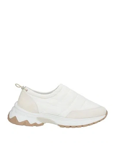 Eleventy Man Sneakers Off White Size 11 Textile Fibers, Leather