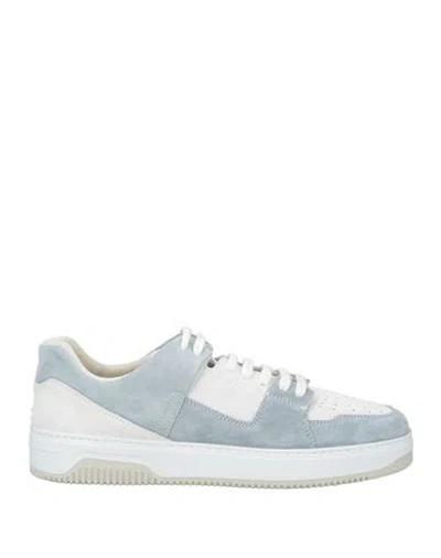 Eleventy Man Sneakers White Size 8 Leather