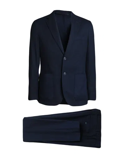 Eleventy Suits In Blue
