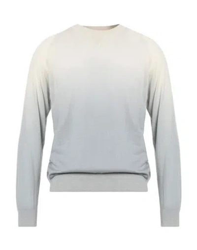 Eleventy Man Sweater Beige Size M Cashmere In White