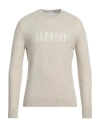 Eleventy Man Sweater Beige Size S Cashmere, Silk, Polyester In Beige