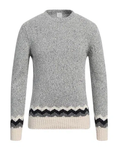 Eleventy Man Sweater Grey Size 3xl Wool, Cashmere, Elastane In Gray
