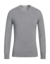 Eleventy Man Sweater Grey Size M Cashmere In Gray