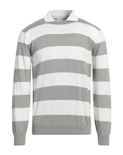 Eleventy Man Sweater Grey Size Xxl Cotton