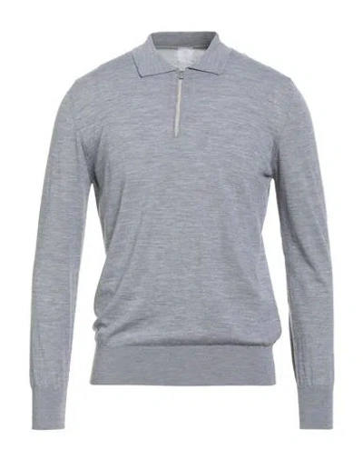 Eleventy Man Sweater Grey Size Xxl Wool In Gray
