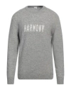 Eleventy Man Sweater Light Grey Size Xxl Cashmere, Silk, Polyester