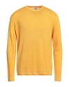 Eleventy Man Sweater Marigold Size M Wool, Silk In White